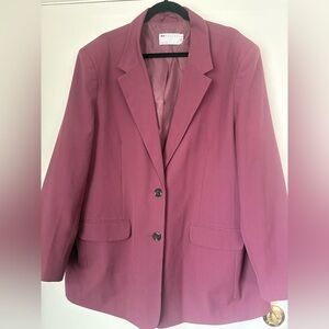 Women's Purple Blazer